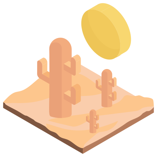 woestijn Generic Isometric icoon