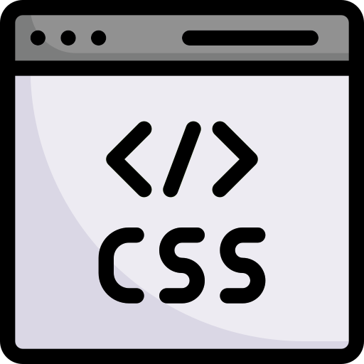 code css Generic Outline Color Icône