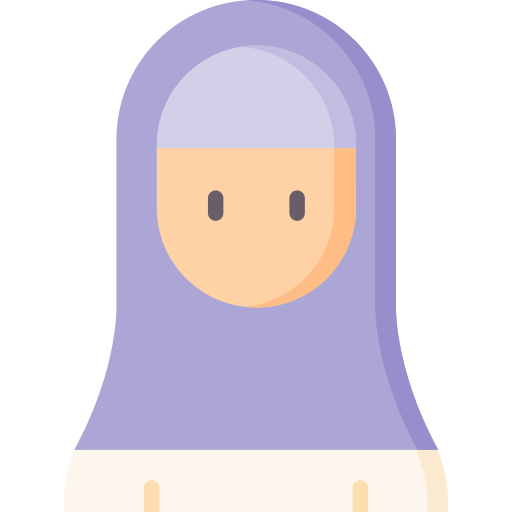 muslimah Special Flat icon
