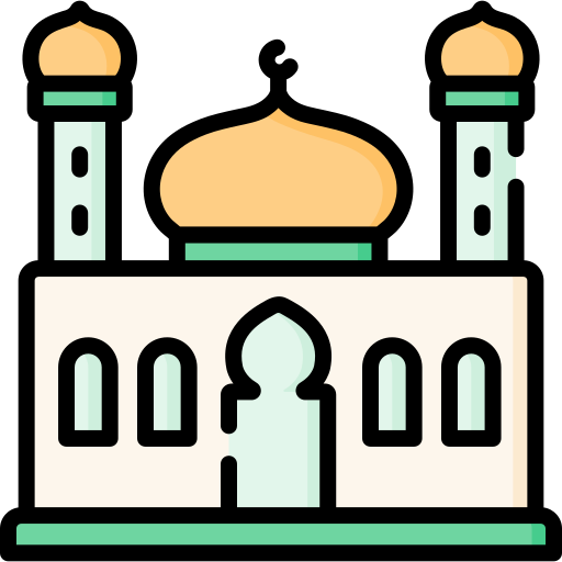 Nabawi mosque Special Lineal color icon