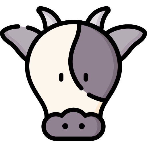 Cow Special Lineal color icon