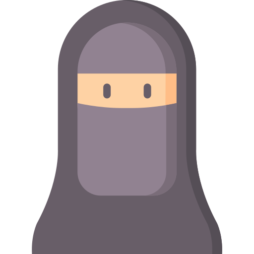 niqab Special Flat icona