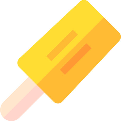 Мороженое на палочке Basic Straight Flat иконка