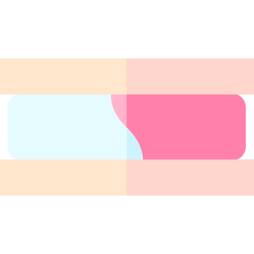 Сэндвич с мороженым Basic Straight Flat иконка