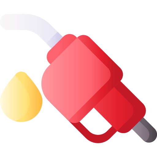 연료 3D Basic Gradient icon