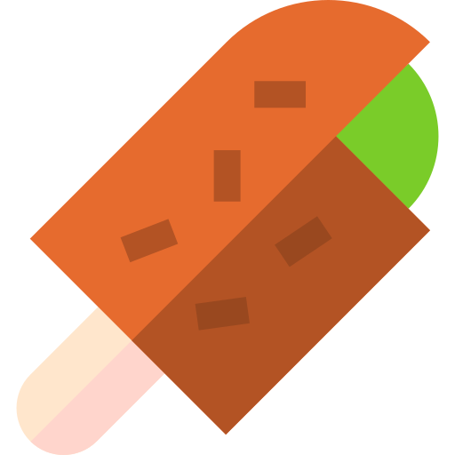 Ice cream Basic Straight Flat icon