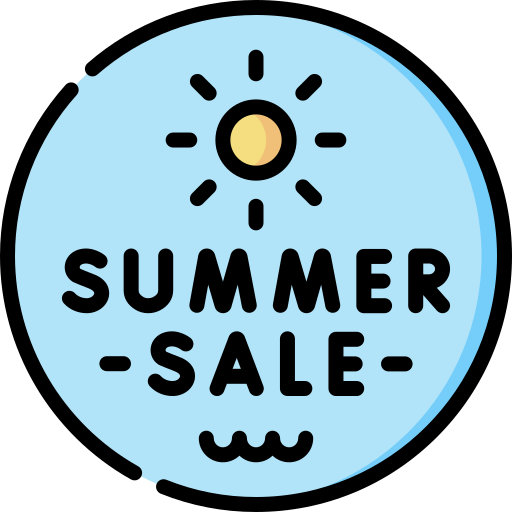 Summer sale Special Lineal color icon