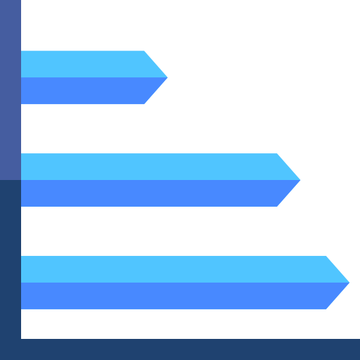 diagramm Basic Straight Flat icon
