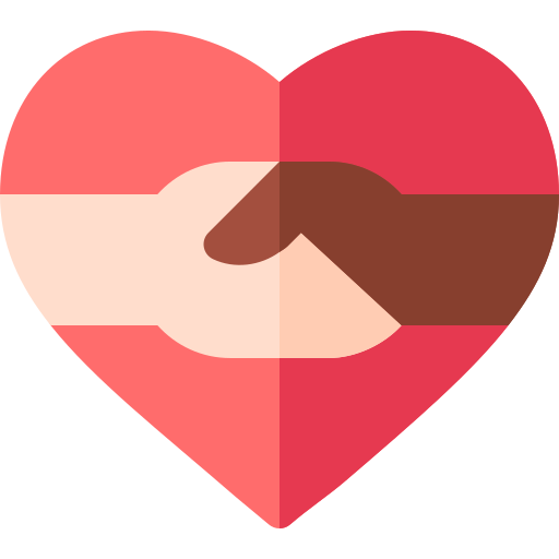 corazón Basic Rounded Flat icono