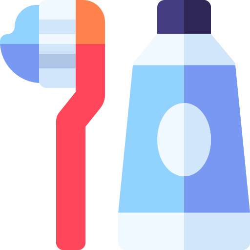 Toothbrush Basic Rounded Flat icon