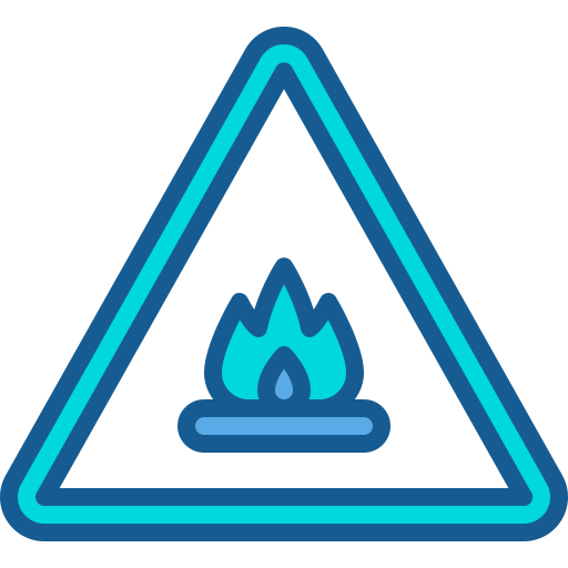 Fire sign Berkahicon Lineal Color icon