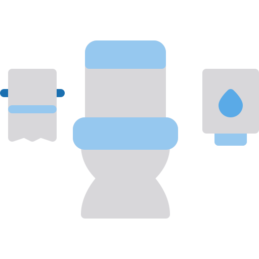 toilette Berkahicon Flat icona