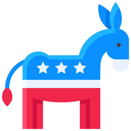 Democrat Generic Flat icon