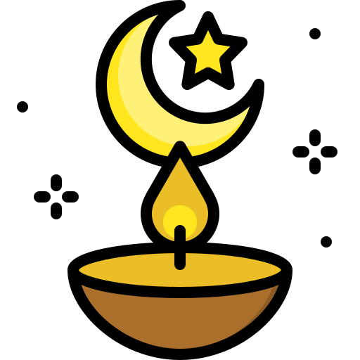 Oil lamp Generic Outline Color icon