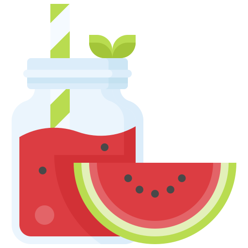 Watermelon smoothie Generic Flat icon