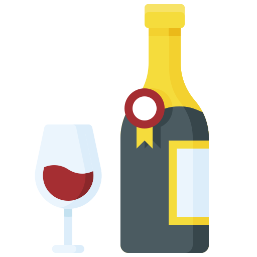 vino Generic Flat icono