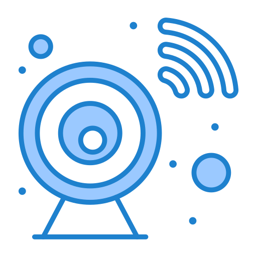 Überwachungskamera Generic Blue icon