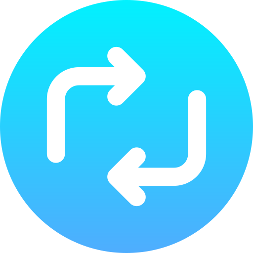 교환 Generic Flat Gradient icon