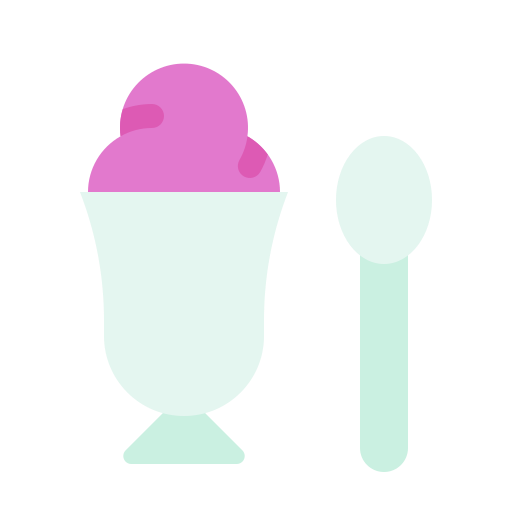 copa de helado Generic Flat icono
