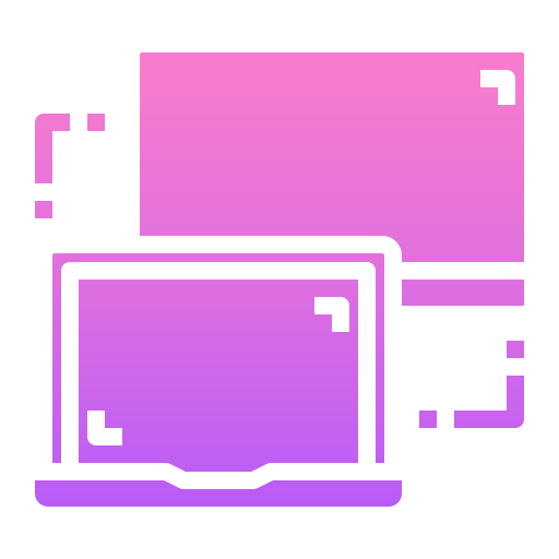 scherm Generic Flat Gradient icoon