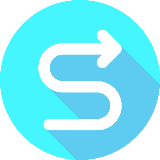 route Generic Flat icon