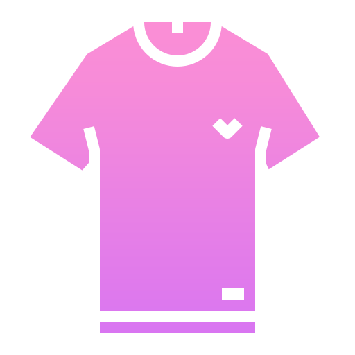 t-shirts Generic Flat Gradient icoon