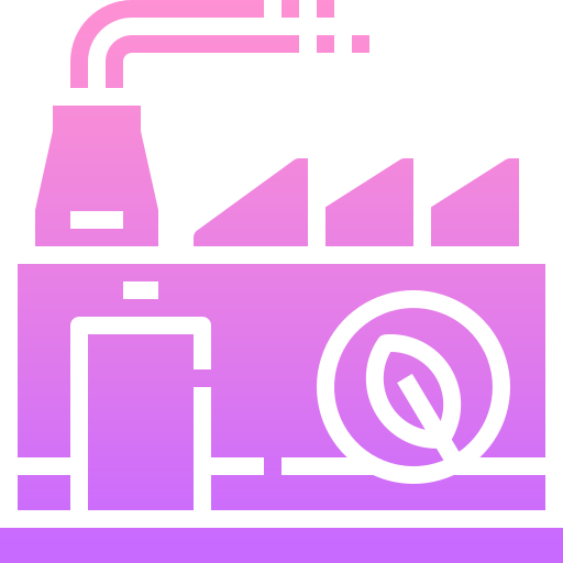 Factory Generic Flat Gradient icon