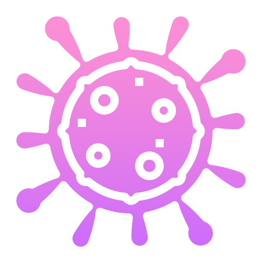 virus Generic Flat Gradient icona