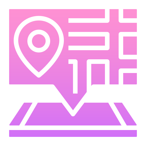 地図の位置 Generic Flat Gradient icon