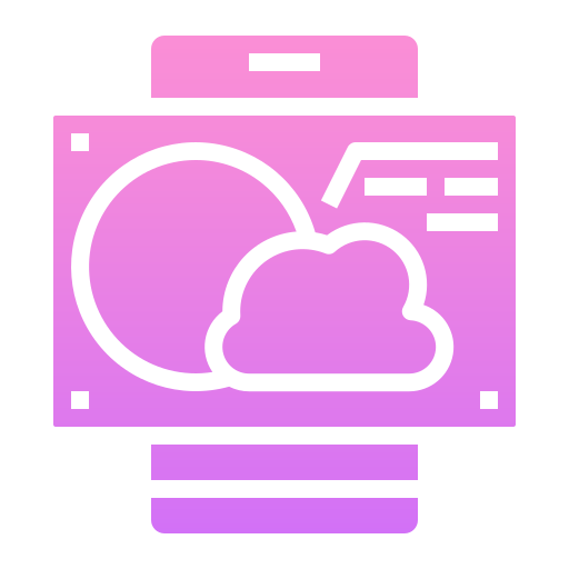 pronóstico del tiempo Generic Flat Gradient icono