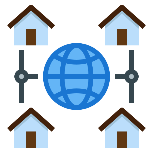 connessione globale Mavadee Flat icona