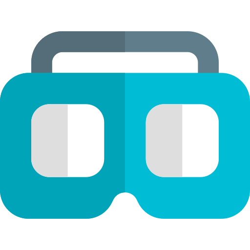 vr brille Pixel Perfect Flat icon