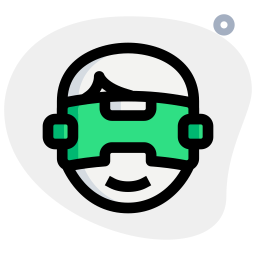 vr 안경 Generic Rounded Shapes icon