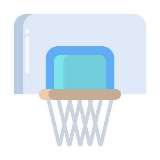 basketbal Icongeek26 Flat icoon