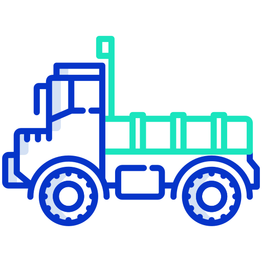 Truck Icongeek26 Outline Colour icon