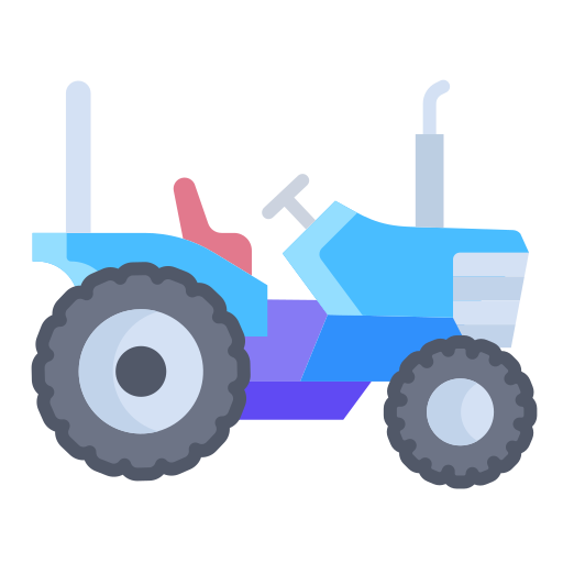 Tractor Icongeek26 Flat icon