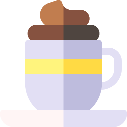 kaffee Basic Rounded Flat icon