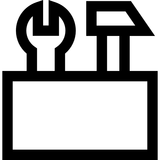utensili Basic Straight Lineal icona