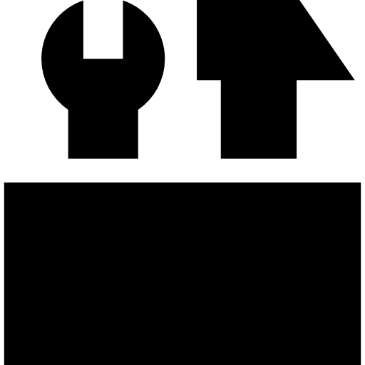 herramientas Basic Straight Filled icono