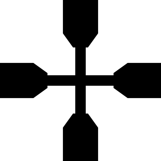 moersleutel Basic Straight Filled icoon