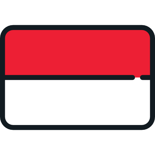 monaco Flags Rounded rectangle icoon