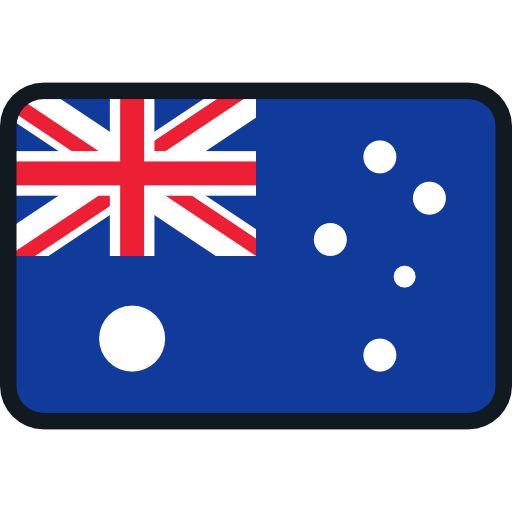 australie Flags Rounded rectangle Icône