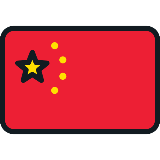 China Flags Rounded rectangle icon