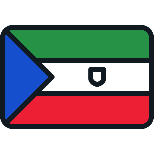 Equatorial guinea Flags Rounded rectangle icon