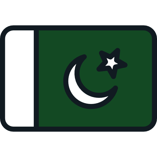 pakistan Flags Rounded rectangle Icône