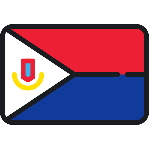 Sint maarten Flags Rounded rectangle icon
