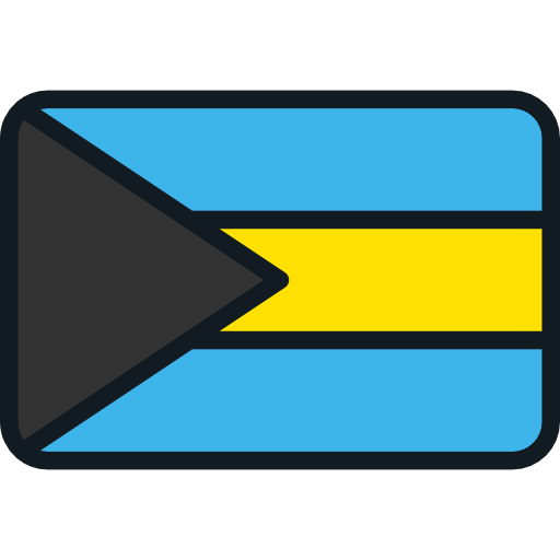 bahamas Flags Rounded rectangle icon