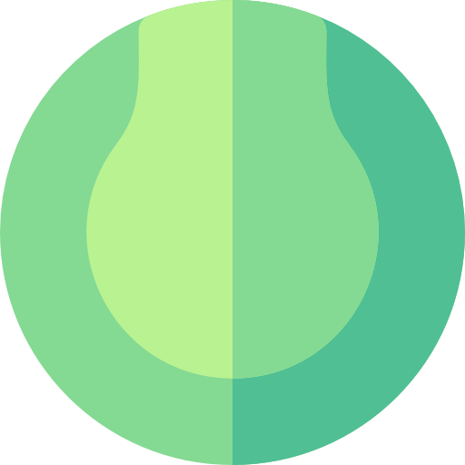 piłka Basic Rounded Flat ikona