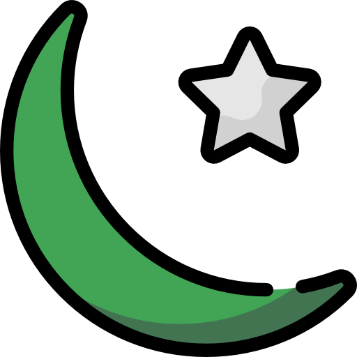 musulmán Special Lineal color icono