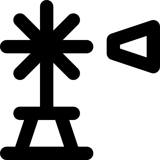 mulino Basic Black Outline icona